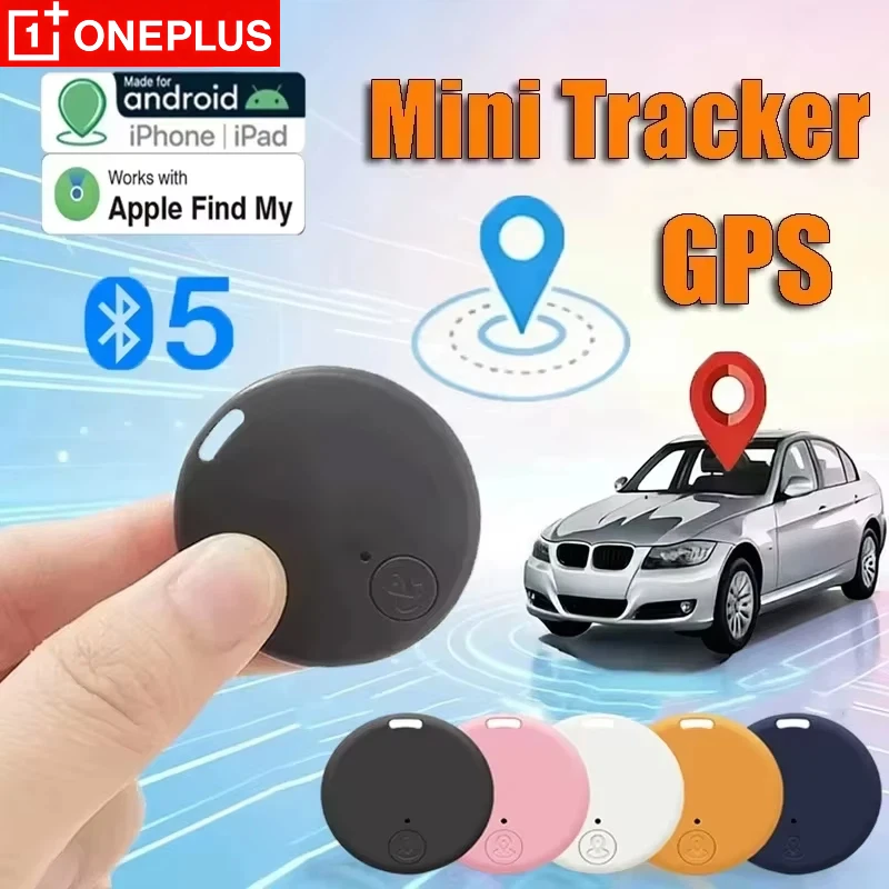 OnePlus Mini GPS Tracker Bluetooth 5.0 Anti-Lost GPS Device Car Pet Tracking Smart Finder Locator Accessory For IOS Android New