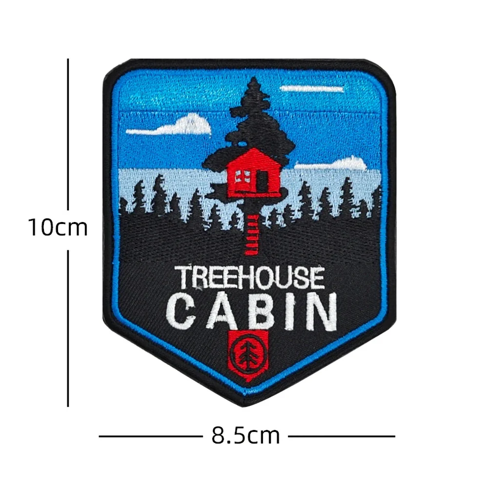 Outdoor Camping Morale Badge Embroidery Patches Exploration Off-road Hook and Loop Patches Backpack Hat Sticker Armband Patch