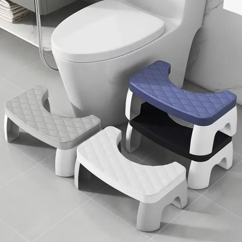 

Toilet Stool Toilet Squat Stool Bathroom Portable Step Removable Non-slip Toilet Seat Stool Home Adult Bathroom Accessories MEW