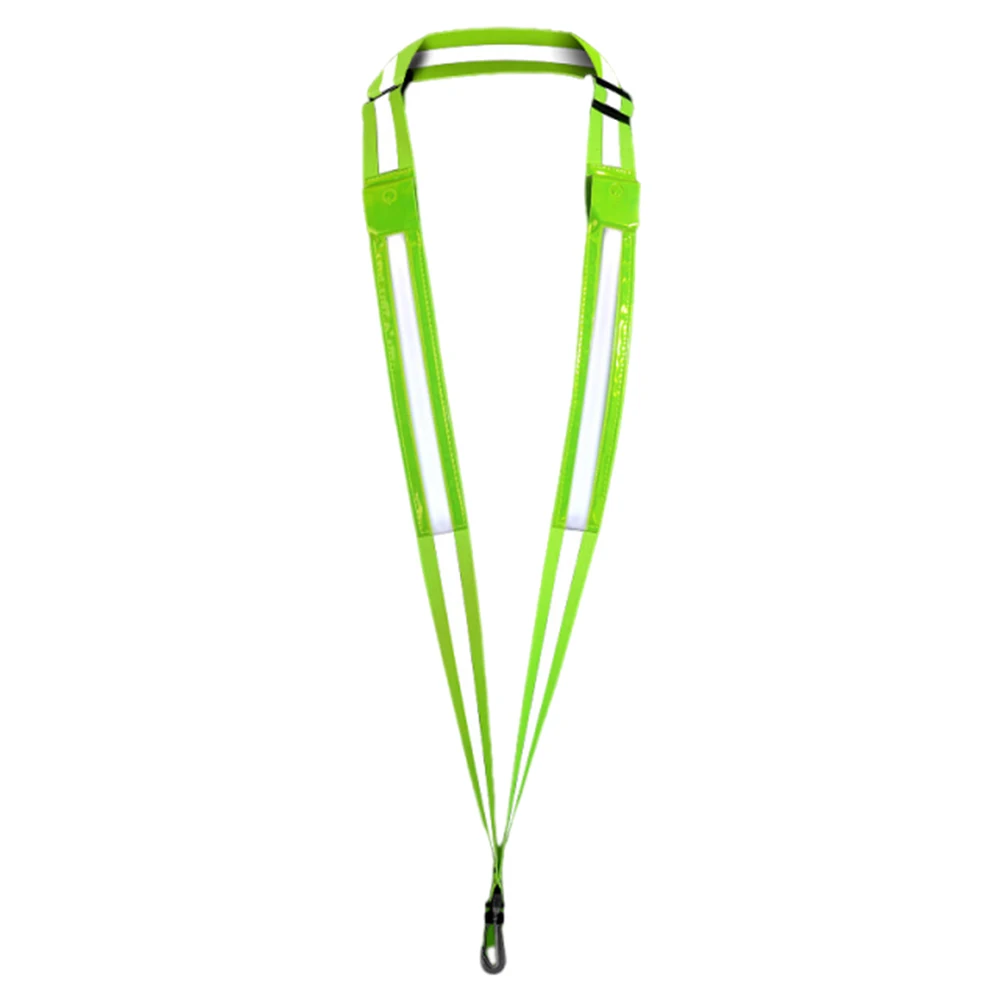 Reflective Sash Cycling Reflective Strap Adjustable Reflective Running Gear 5 Light Colors 3 Modes for Night Running Walking