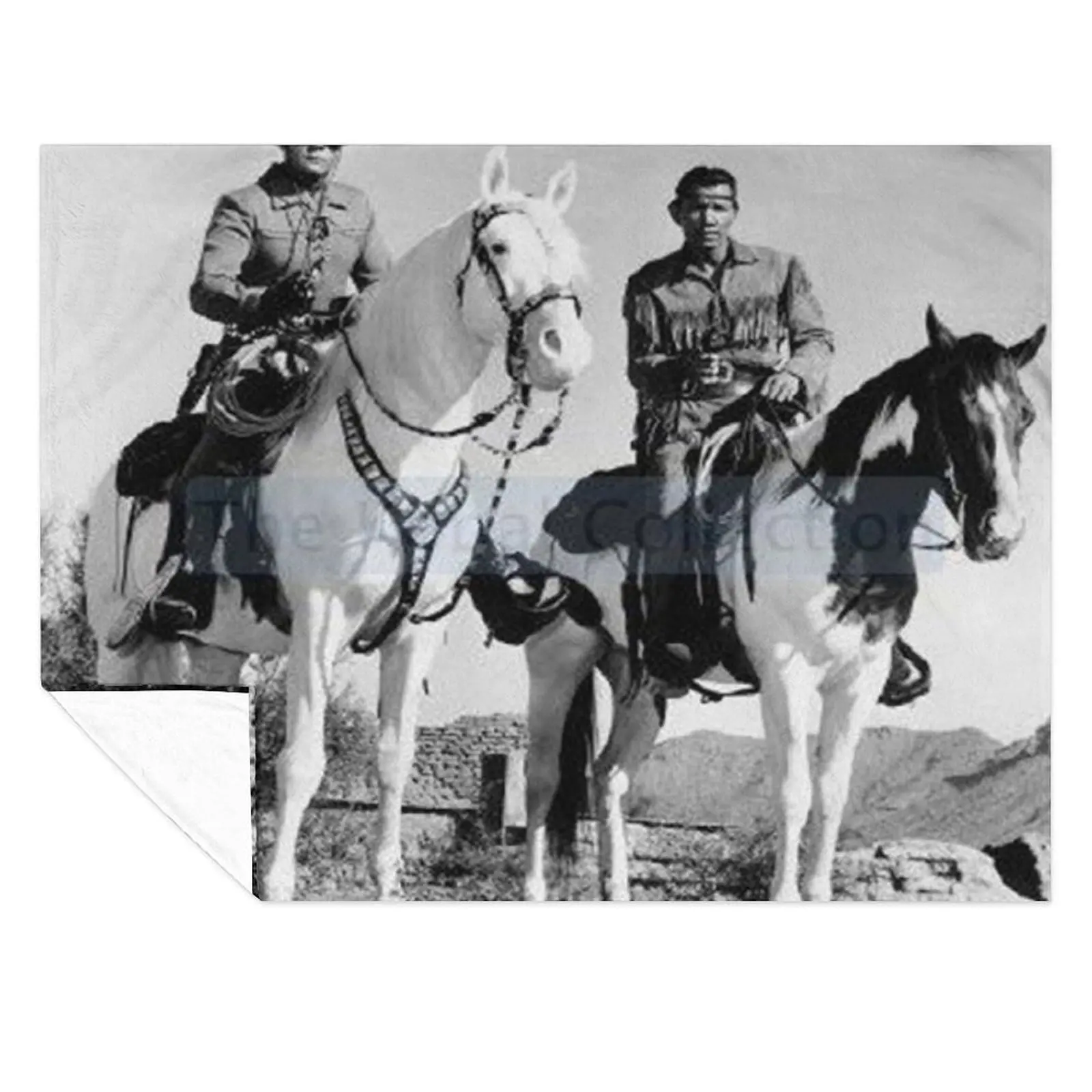 

The Lone Ranger And Tonto Throw Blanket Furry Sofa Throw Loose Summer Beddings Blankets