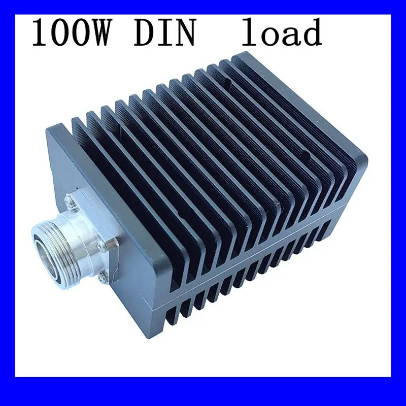 100W DIN 7/16 Female RF Dummy Load DC-3GHz/4GHz 50ohm RF Termination Load