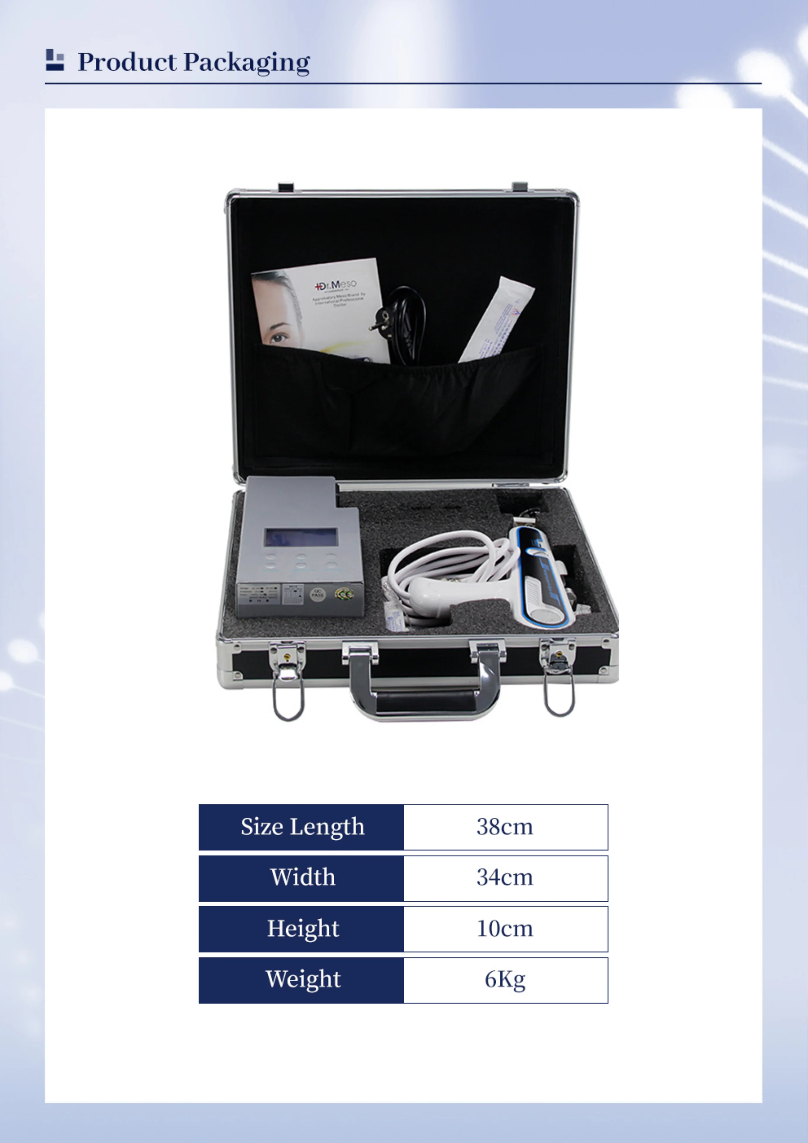OEM Meso Gun Injector catheter Mesogun With Ce Approved Consumables tools presser foot