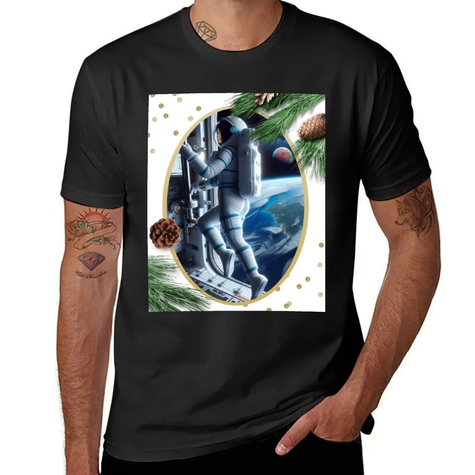 

Astronaut T-Shirt new edition sublime for a boy Aesthetic clothing plain t shirts men