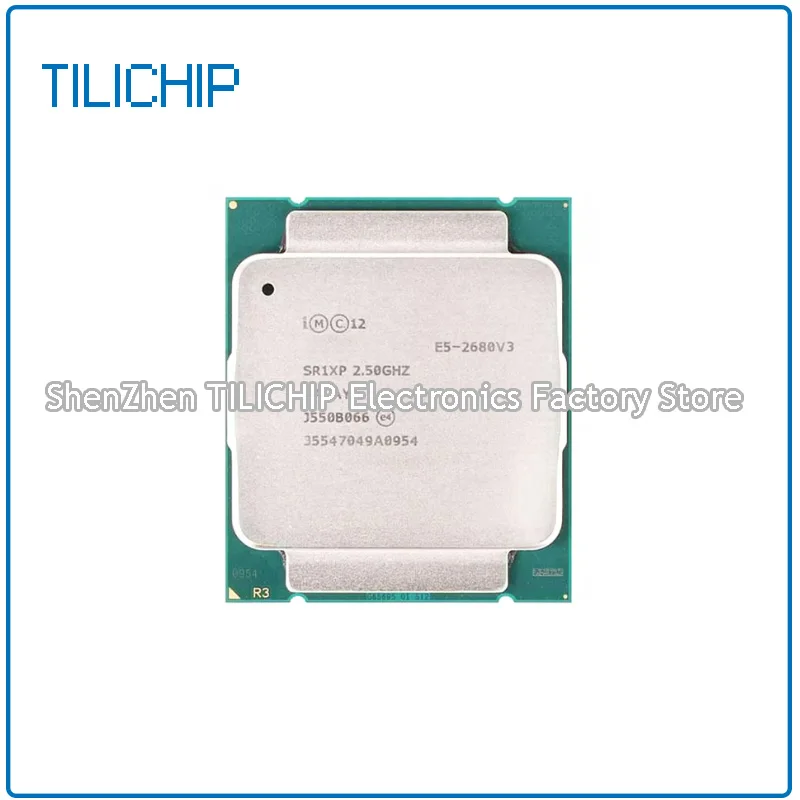 Brand new E5 2680 V3 2.5GHz 12-Core 24-Thread cpu processor LGA 2011-3