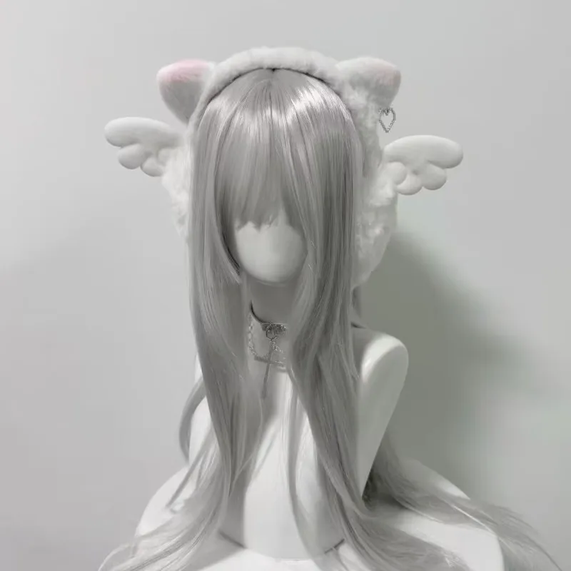 Subcultural Angel Soft Cute Homemade Warm Earmuff Winter Accessories for Women Versatile Angel Wings Di Lei Series Ear Muffs