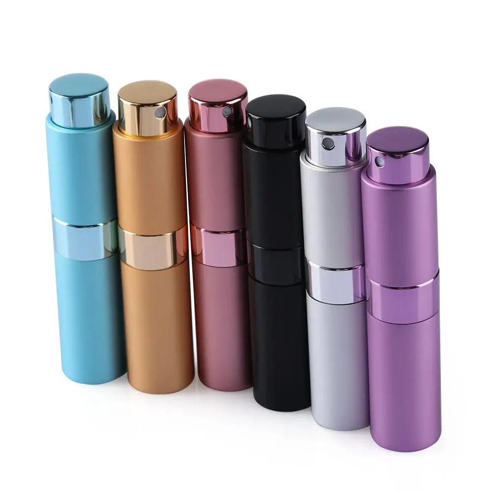 8/15ml Hot Sale Mini Travel Size Women Beauty Refillable Bottles Spray Case Perfume Atomizer Glass