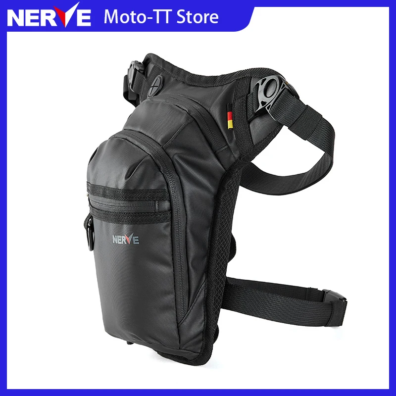 

NERVE Motorcycle Riding Equipment Fanny Pack Leg Bag Breast Bag Crossbody Bag Waterproof Men and Women Four Seasons NP005