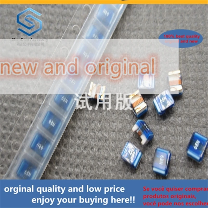 50pcs 100% orginal new best quality FHW1210HC068JGT SMD Ceramic Wound Inductor 1210 3225 68nH 900mA