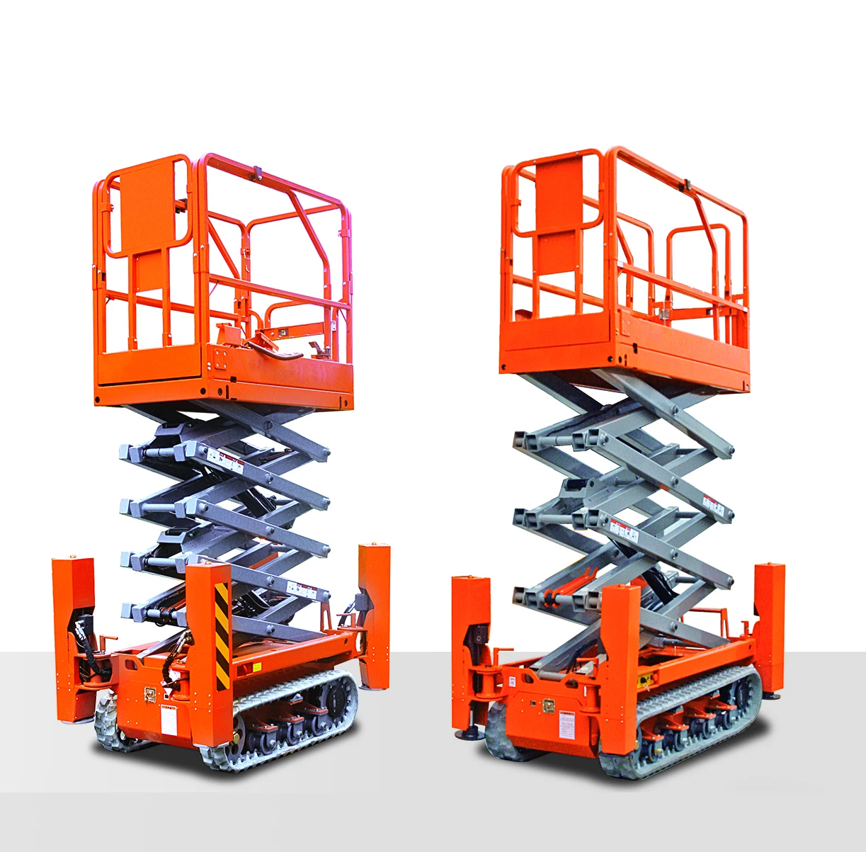 Super Discounts Self-Propelled Track Lift Mobile Hydraulic Electric Scaffold Work Crawler Lifting Platform for Rough Terrain