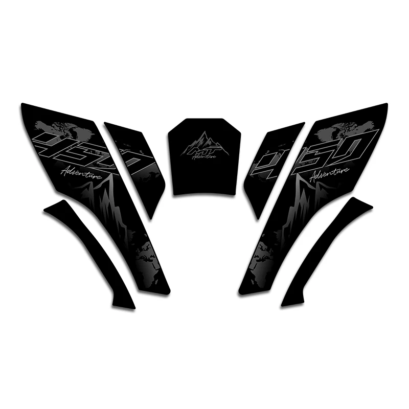 Usado para cfmoto 450 mt kits de adesivos de proteção do tanque de combustível da motocicleta resistente à abrasão decoração decalques acessórios da motocicleta