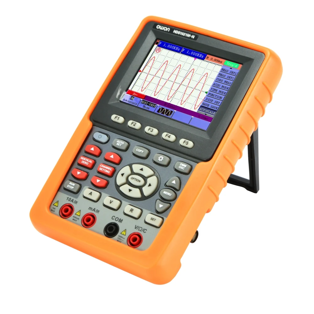 HDS3101M-N HDS2061M-N HDS1021M-N Handheld Digital Storage Oscilloscope Multimeter 500M/S Sampling Rate Supported SCPI 20MHz