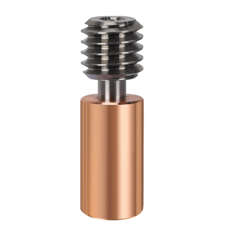 Bimetal Heatbreak Titanium Alloy Heat Break Throat 1.75mm Copper Plating Tube For Ghost 6 Hotend 3D Printer