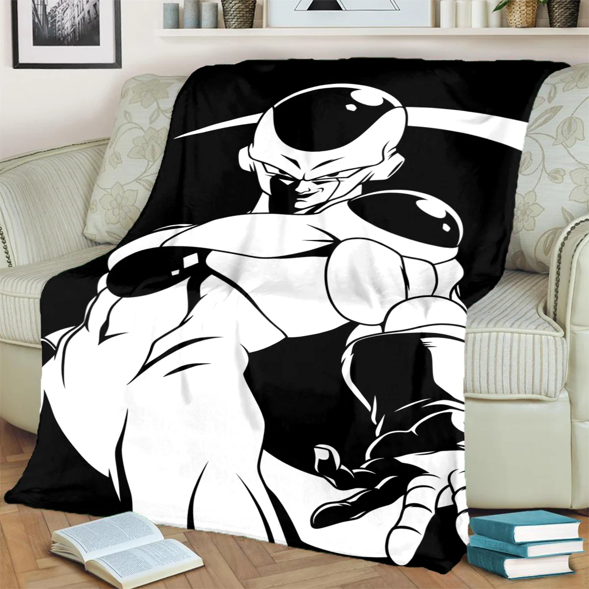 Dragon Ball! Print Flannel Blanket Soft Comfortable for Bedrooms, Sofas, Beds, Chairs, Picnics, Travel