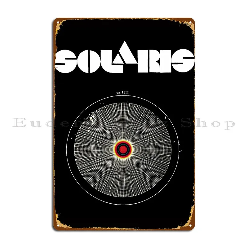 Solaris Metal Plaque Garage Decoration Funny Wall Cave Pub Print Tin Sign Poster