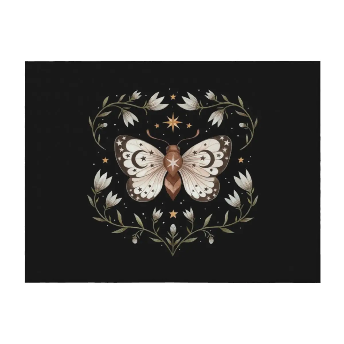 

Magical wings Throw Blanket wednesday Beautifuls anime Moving Blankets