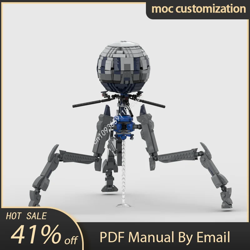 

1422 шт. MOC Octuptarra Tri-droid UCS Star Battle Модель Строительный блок Diy Творческая сборка Развивающие кирпичи Игрушки Подарок для детей