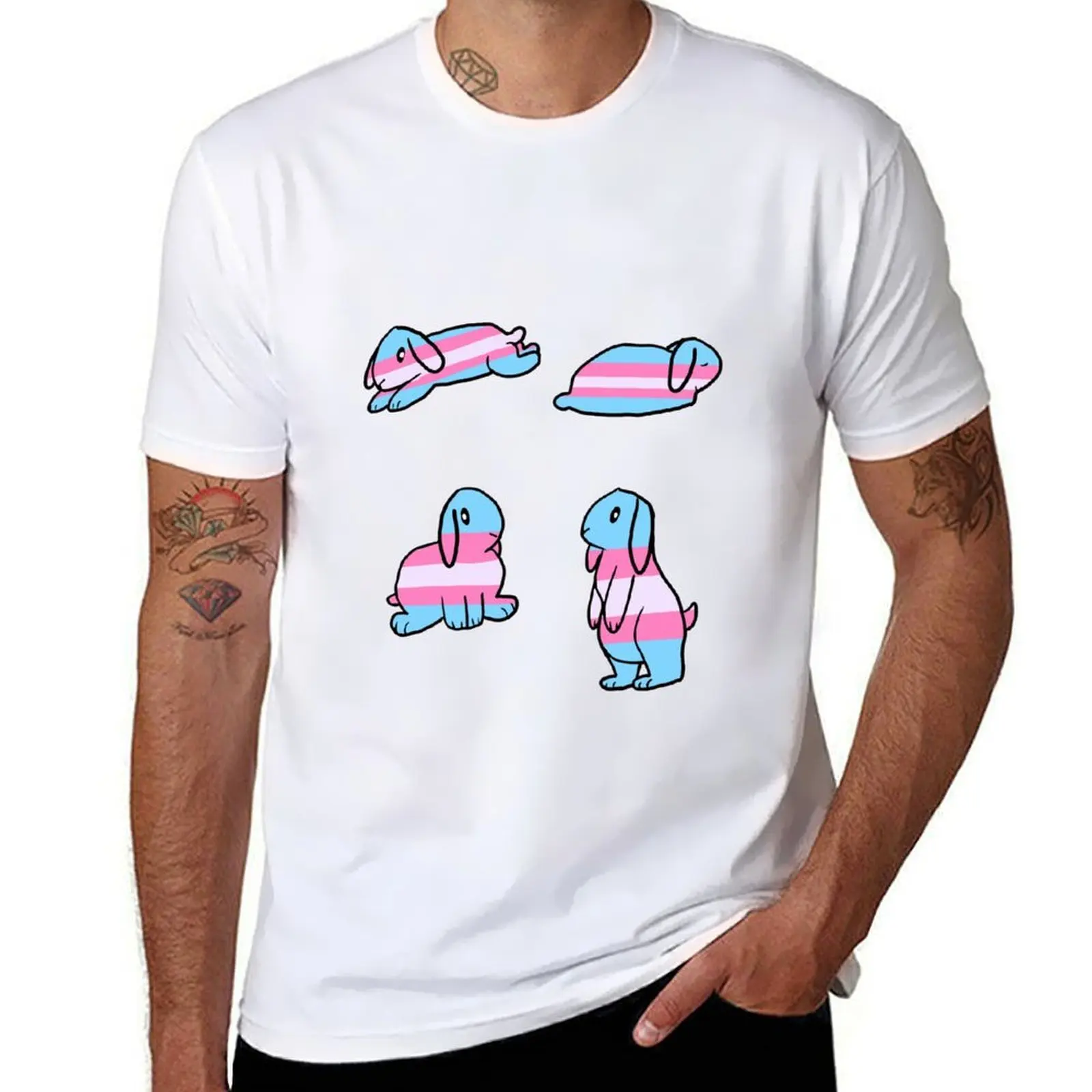 

Fun Bun- Trans Lop T-Shirt t shirt personalised graphic t shirts for man T-Shirt