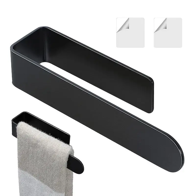 Towel Rail Bathroom Acrylic U Shaped Towel Bar Holder Racks Self Adhesive Hand Towel Rack Open Towel Ring  Toilets Rvs Kitchens