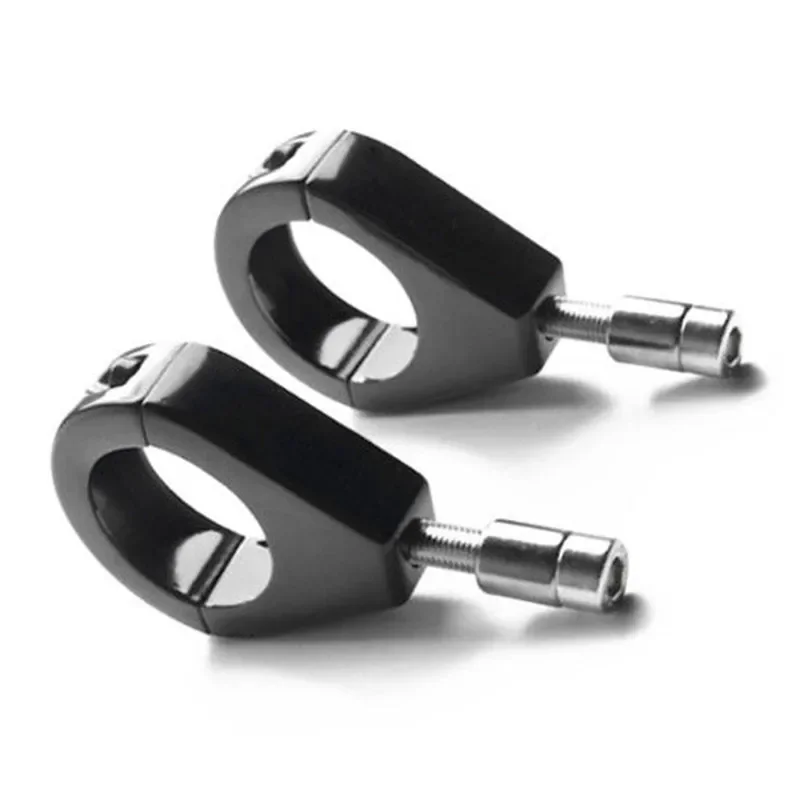 

Black Turn Signal Relocater 39mm Clamp For Sportster Dyna Glide Cruiser Chopper