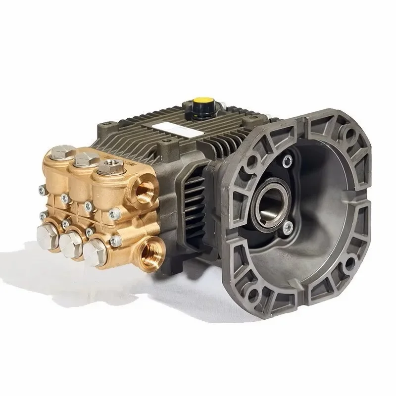 High Pressure Washer Pump BM-F8 Brass Triplex Plunger Pump 180-250Bar 15LPM Ceramic Piston Pump for Industrial Washing Machine