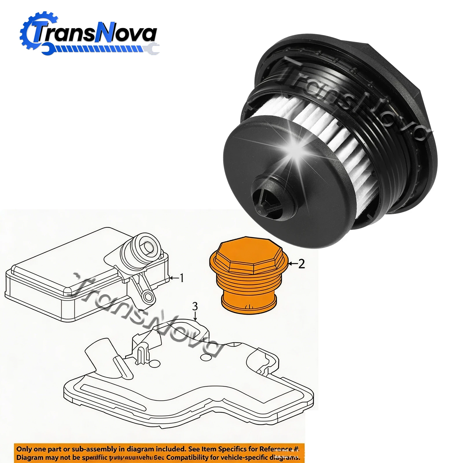 

Automobiles Transmission Oil Fluid Filter For Chevrolet Malibu Trailblaze Buick Encore No.24290959 Car Accessories