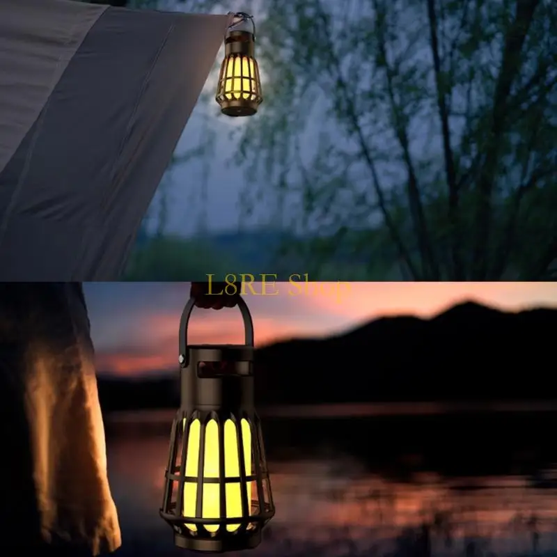 L8RE Wireless Outdoor Lantern Atmospheres Light menawarkan speaker dan fitur pegangan