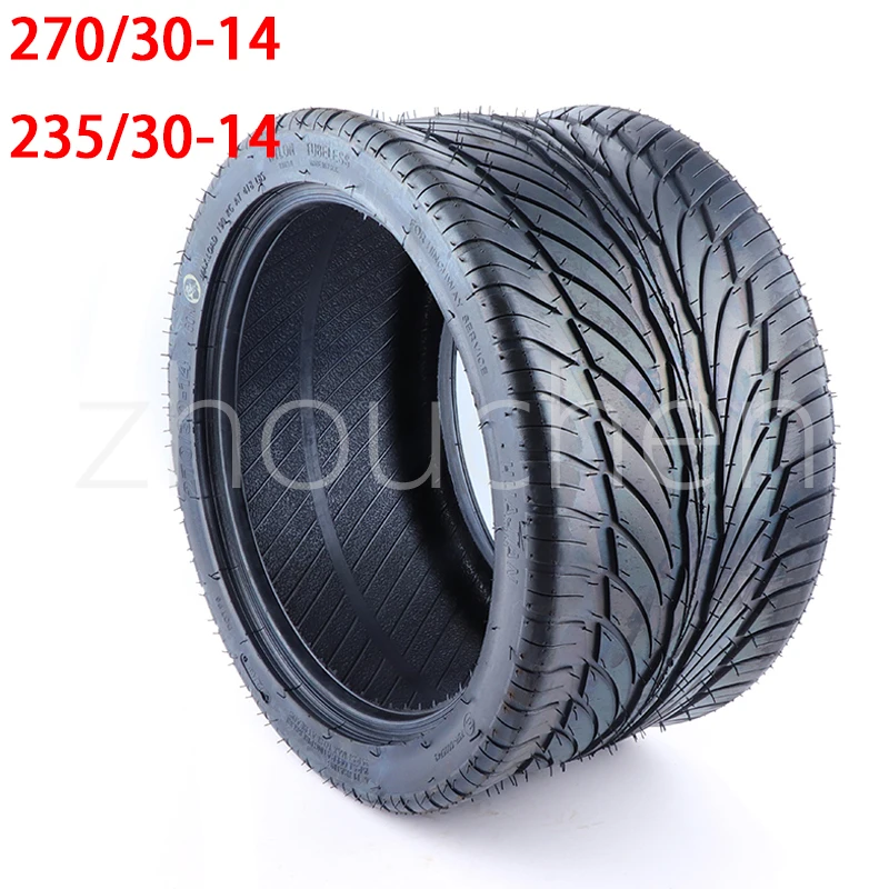 1pcs 270/30-14 235/30-14 R14 Tubeless Tire Tyre Flat Running rubber For ATV QUAD Buggy 200cc 250cc 800cc Accessories