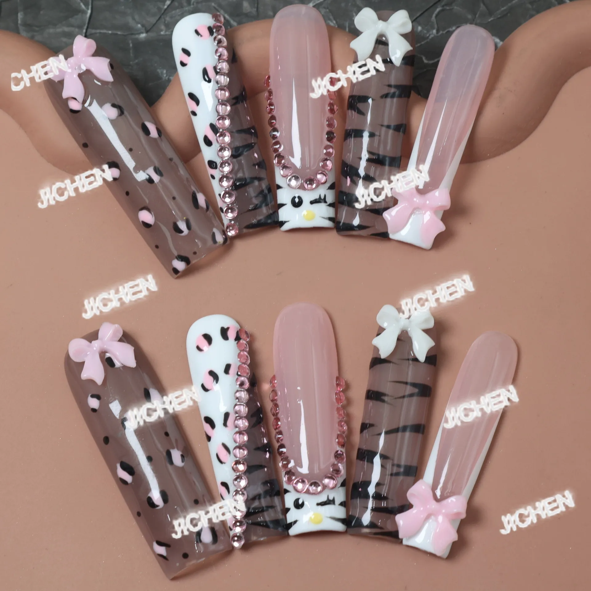 

HR Purely Броня ручной работы Белый Рождественский Новый год Супер длинная жесткая броня