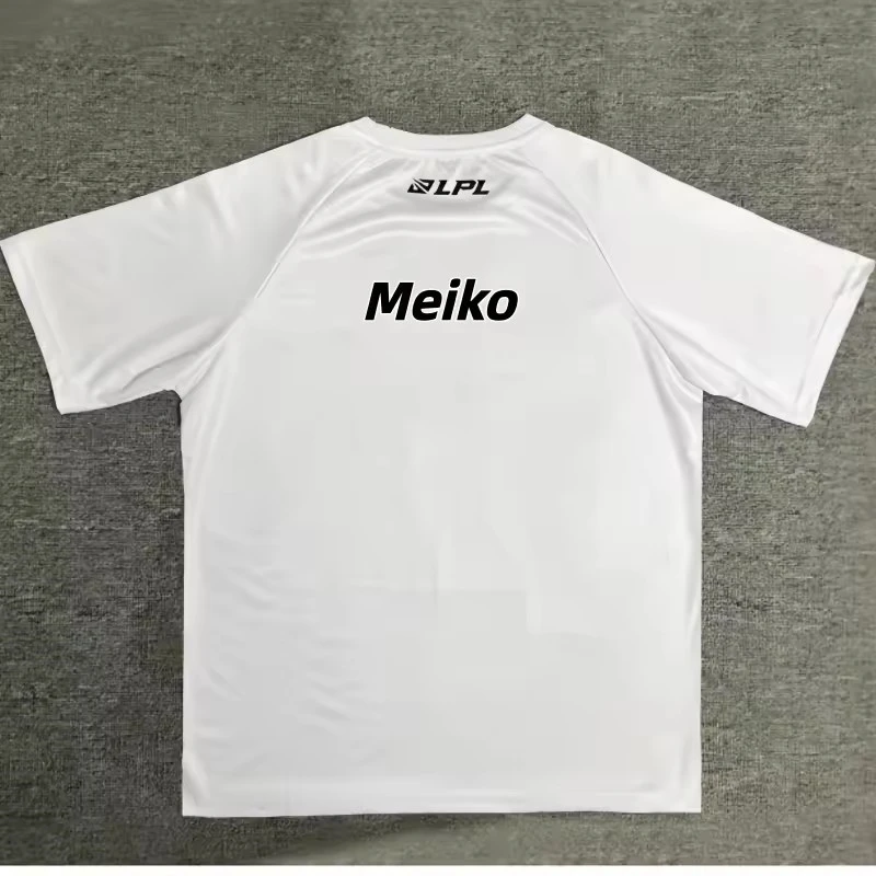 2025 IG Uniform Jersey LPL E-sports T-shirt LoL S15 The Shy Rookie Men's T-shirt Sports Tee Team Uniform Short Sleeve Top Tshirt