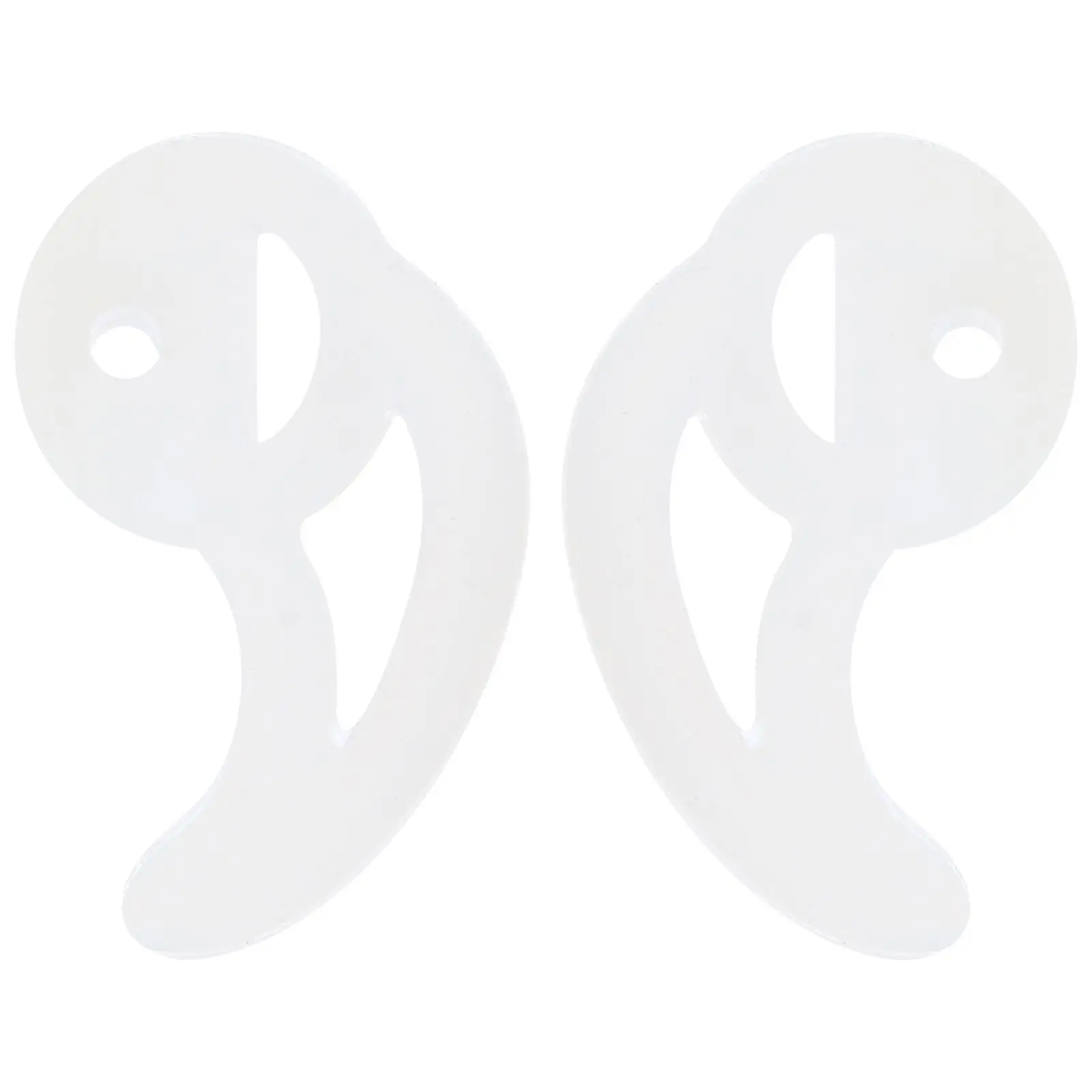 

Earbuds Silicone Earplugs Headphones Acoustic Tube Earpiece Coil Silica Gel Fin