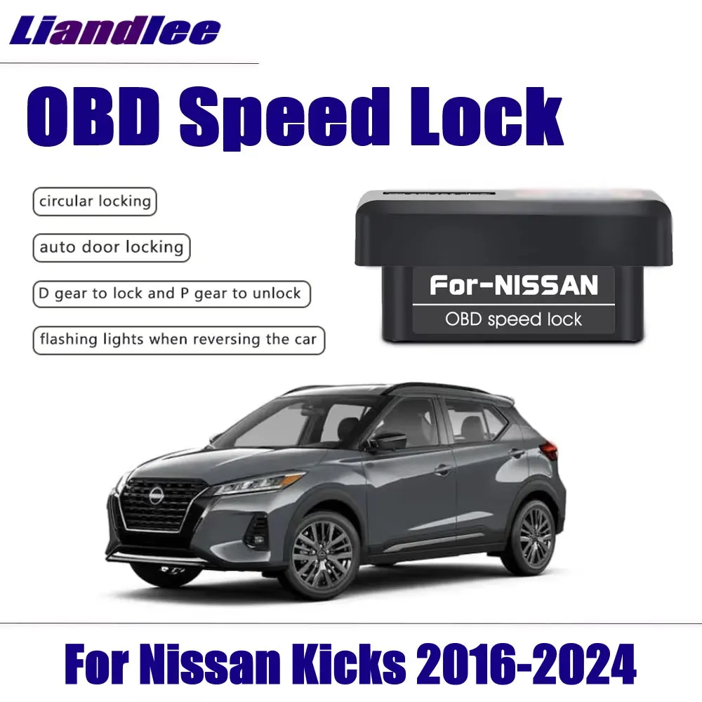 For Nissan Kicks (P15) 2016-2019 Car Auto Automatic Door Closer Speed Lock OBD Decoder Module Accessories