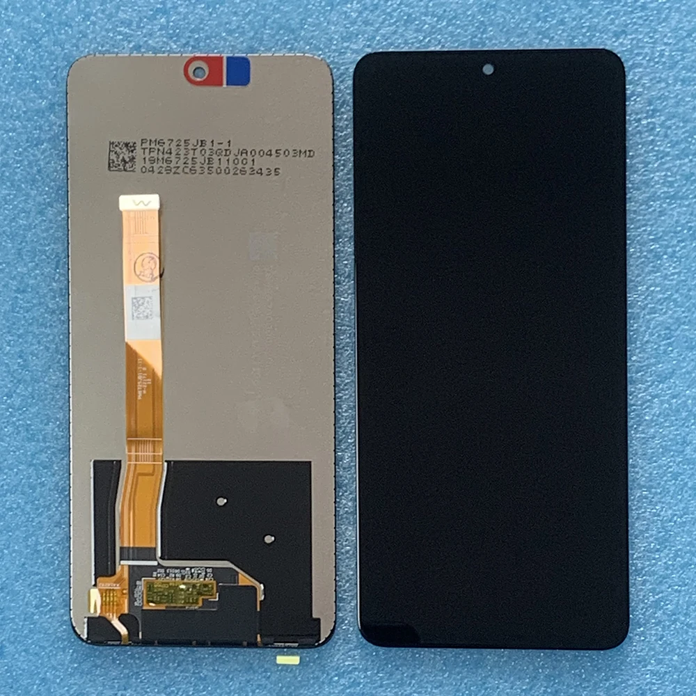 Imagem -02 - Tela Lcd para Oppo Realme Digitador do Painel de Toque Moldura Original Realme 10 Pro Rmx3663 Rmx3660 672