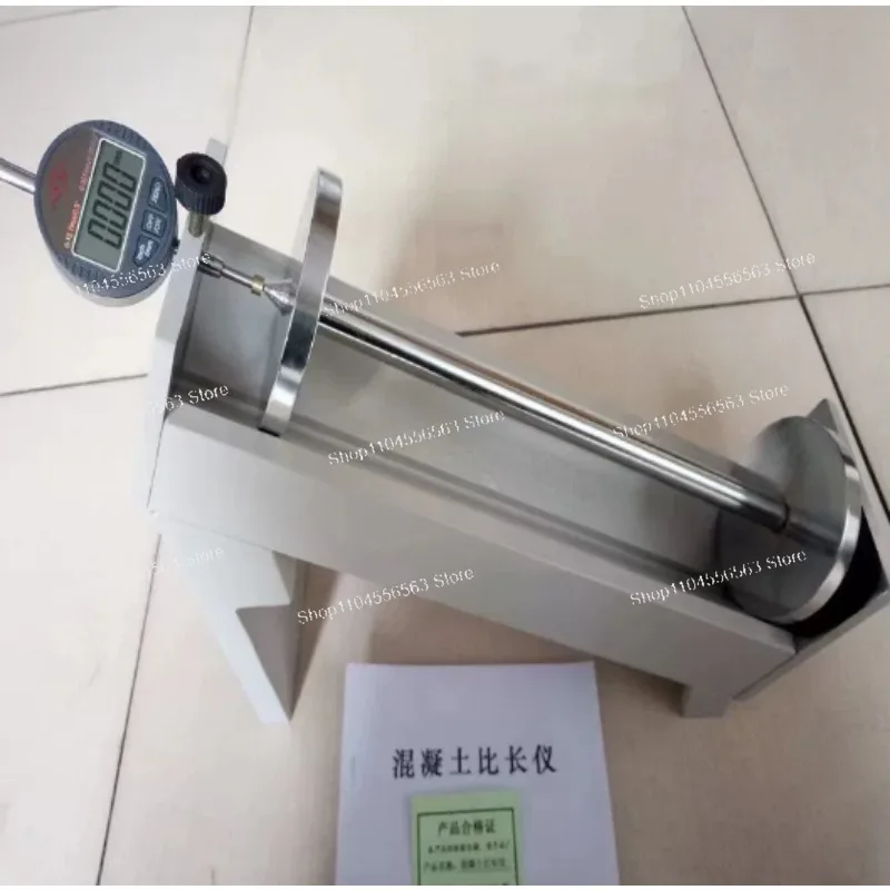 BC156-300 Mortar Shrinkage Expansion Meter, SP-175 Digital Display Length Comparator for Cement Mortar Shrink & Expansion Test