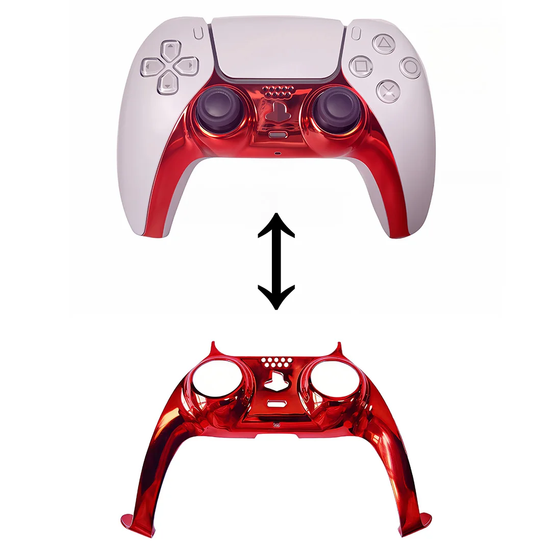 Obudowa zamienna do kontrolera PS5, akcesoria do kontrolera Playstation PS5, dekoracyjna osłona. — zdjęcie produktu 3