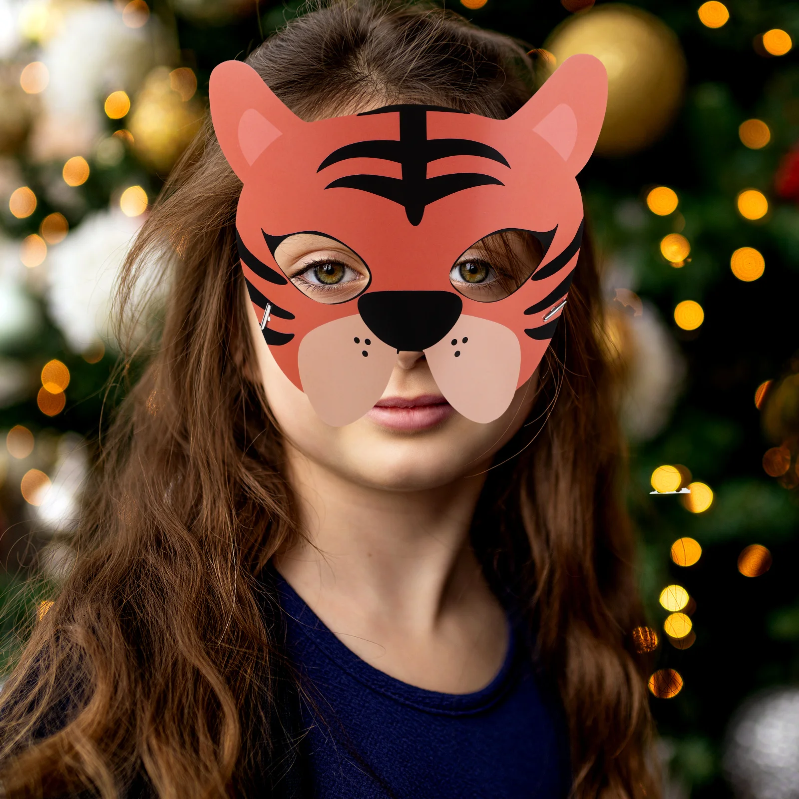 

16 Pcs Animal Masquerade Mask Masks Party Favors Birthday Classroom Decorations Paper