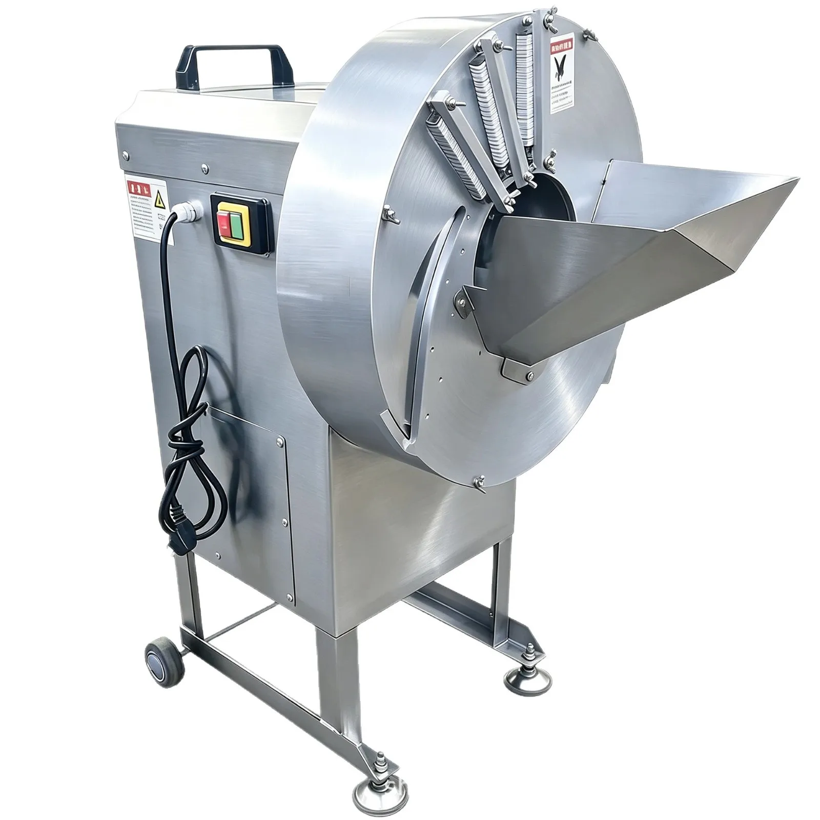 Tabletop Commercial High Speed Ginger Shredder Multi-function Dual Use Carrot Slicer Shredder