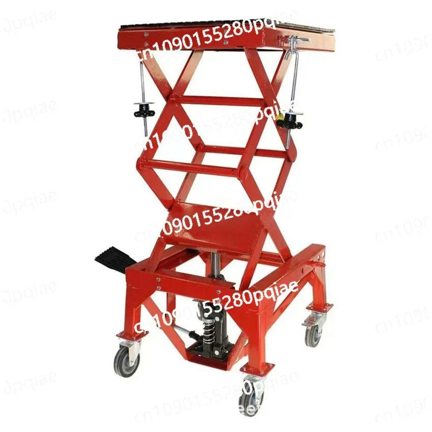 MT-96273 Hydraulic Portable Lift Stand Table Motorcycle Lift Table Auto Repair Hoist Folding Frame Hydraulic Lifting Platform