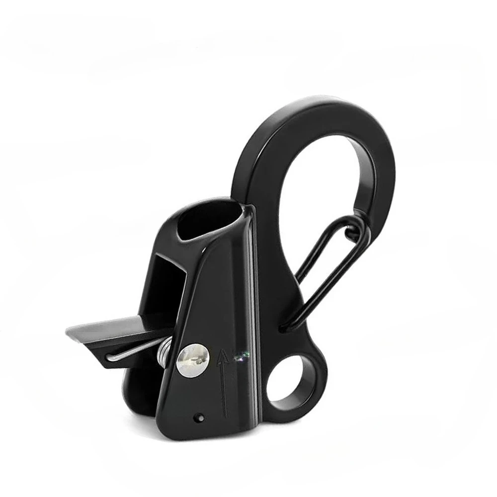 

Черный крючок из нержавеющей стали 304, быстрая резьба, пружинный крючок крыла, регулируемый скользящий якорный крючок для лодки