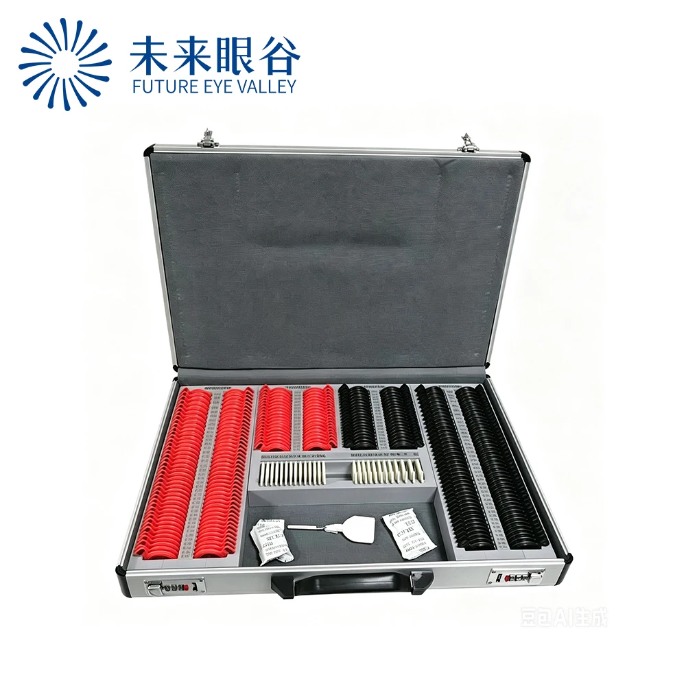 High Quality Optical Optometry Trial Lens Set Plastic Frame Rim Optical Trial Lens Box For Clinic Use