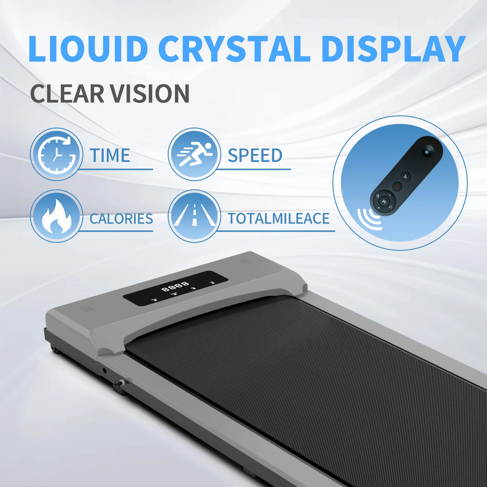 Folding Portable Walking Pad Mini Under Desk Treadmill Machine without Handle Running Fitness Manual Electric GYM For Home