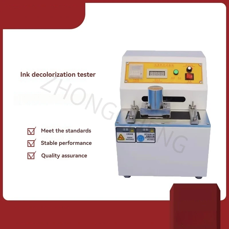 Coating abrasion resistance tester,printing ink decolorization testing machine,PS plate photosensitive friction testing instrume