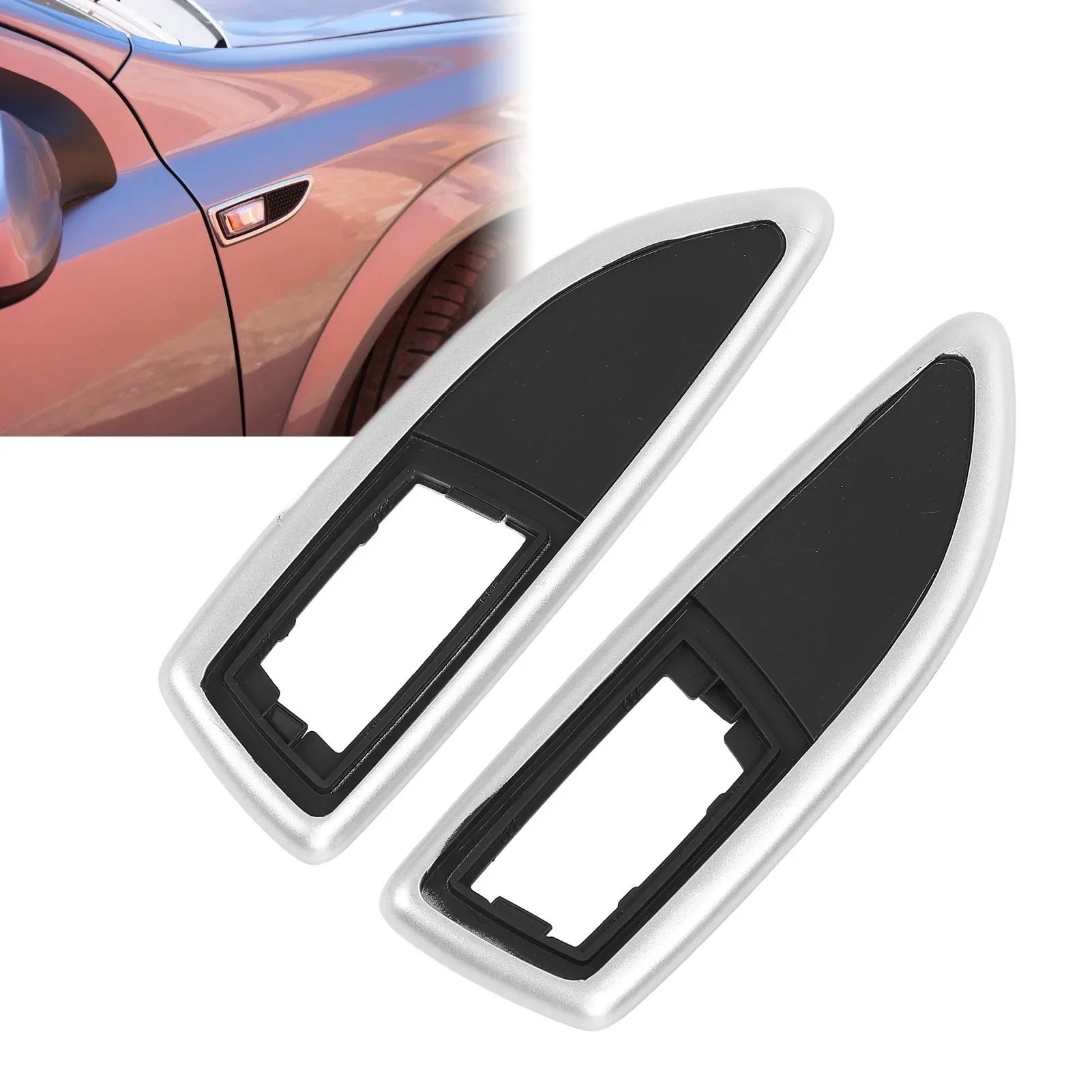 إطار غطاء إطار ضوء إشارة الانعطاف الأمامي لـ VAUXHALL OPEL INSIGNIA ASTRA 13250944 13250945 1713425 1713426 #4