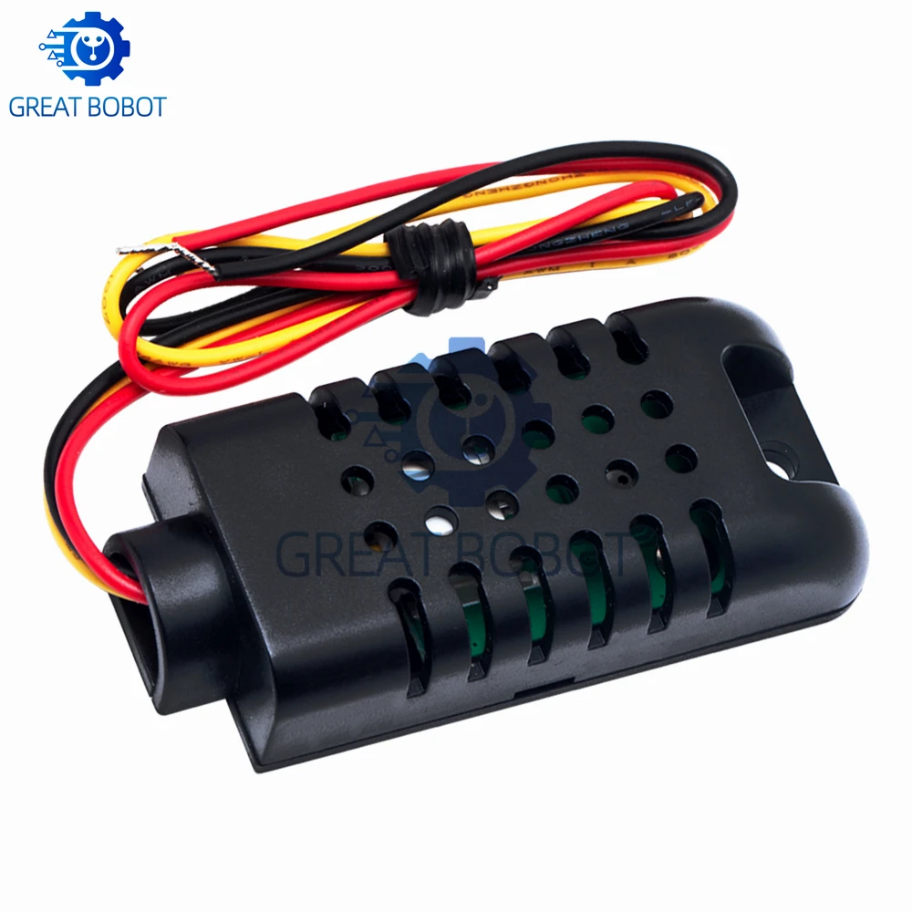 BS DHT21 مستشعر/وحدة استشعار درجة الحرارة والرطوبة النسبية الرقمية! اتصال رقمي 100%، اتصال بخط حافلة واحدة، AM2301/AM2301a