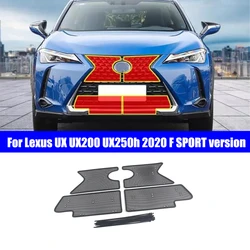 For Lexus UX UX200 UX250h 2020 Stainless Car Front Grille Insert Net Anti-insect Screening Mesh Cover Trim Car Accessories