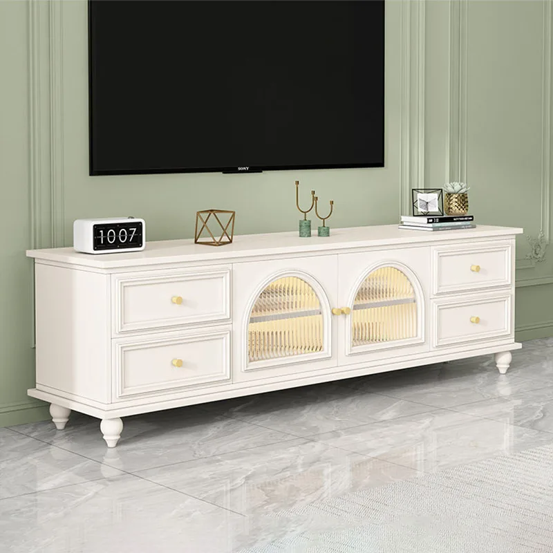 Modern Trendy Tv Cabinet Living Room Aesthetic Italian Trendy Tv Stand Simple Luxury Meuble De Télévision Furniture Home