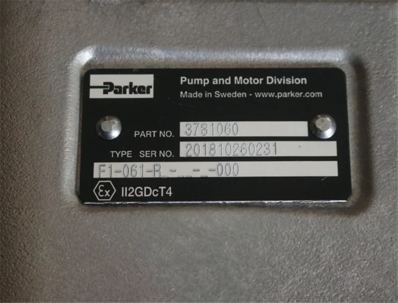 رائجة البيع مضخة F1 سلسلة F1-025 041 51 61 81 101 3781060 F1-061-R-000 3781080 F1-081-R محرك مضخة المكبس الهيدروليكي #3