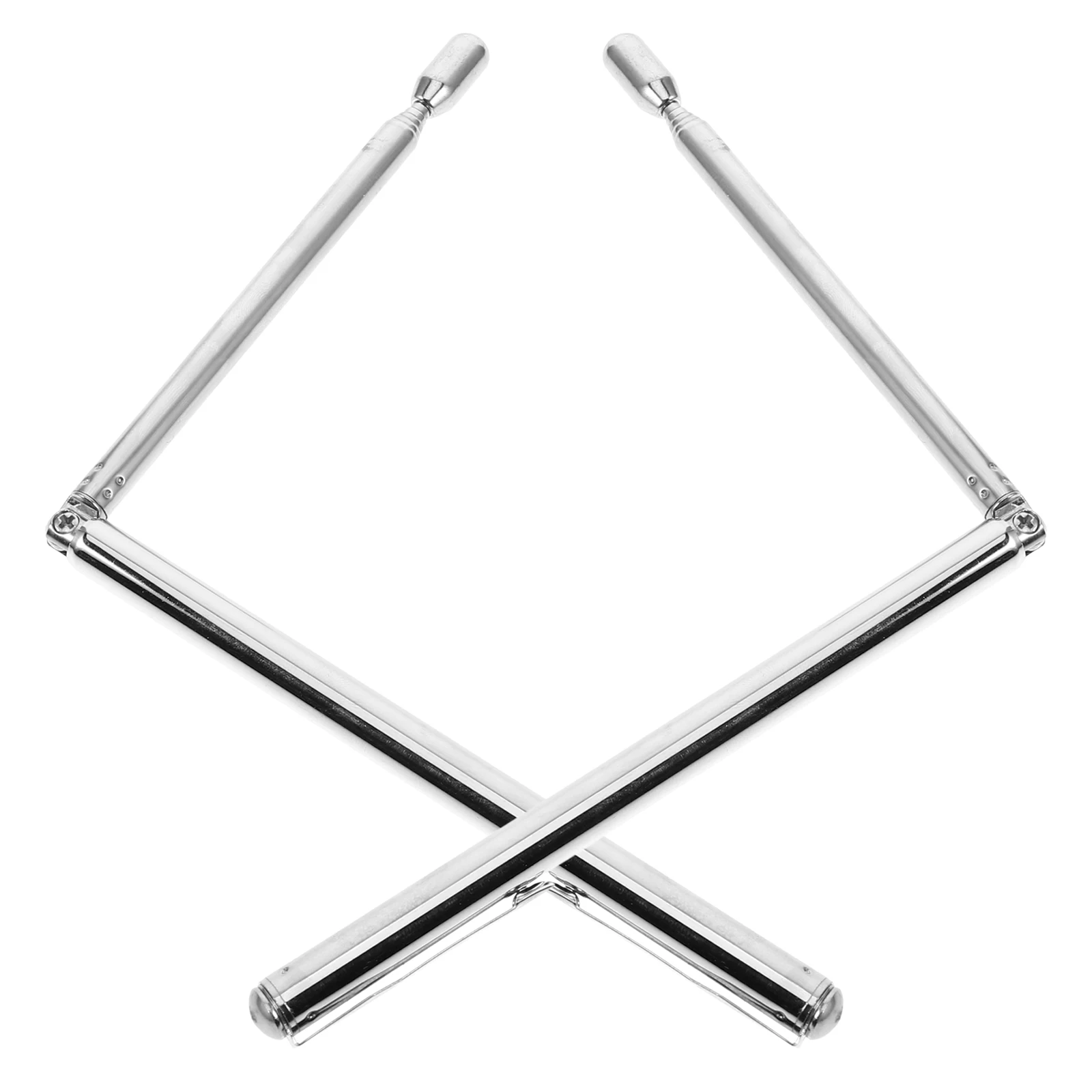 

2PCS Ruler Dowsing Rods Foldable Detection Tools Water Divining Witching Sticks Retractable Positioning Durability