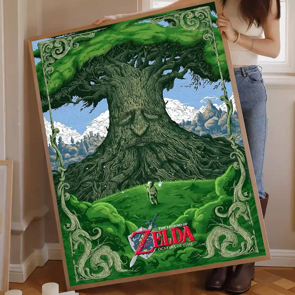 Legend Video Game Anime Posters Sticky Whitepaper Prints Posters Artwork Kawaii Room Decor
