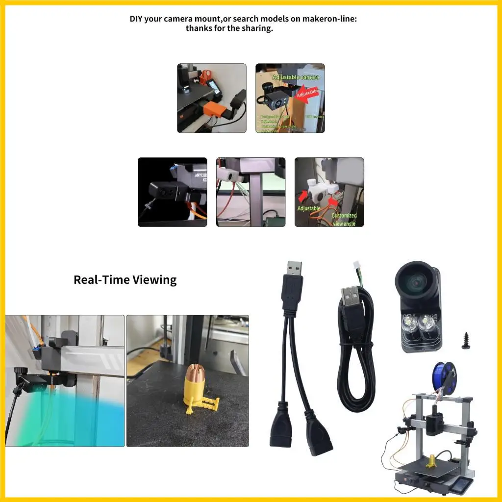 

Printer Camera для K3C Compatible мгновенно отслеживание в реальном времени